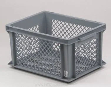Fietstkrat Urban Proof 30 Litres - Bac à Vélo Polypropylène Recyclé Gris Cendre