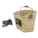 M-Wave Braided Handlebar Basket - Including Handlebar Holder