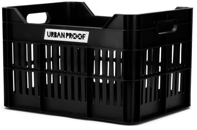 Urban Proof Gerecyclede Fietskrat Click 30 Liter - Zwart
