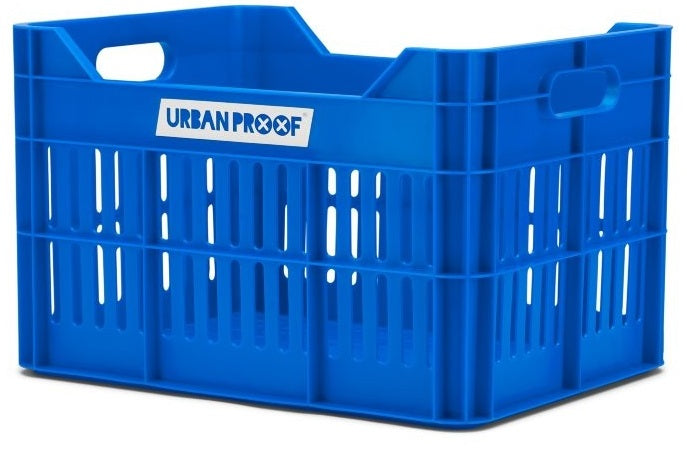 Urban Proof Gerecyclede Fietskrat Click 30 Liter - Koningsblauw