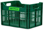Urban Proof Gerecyclede Fietskrat Junior 15 Liter - Retro Groen