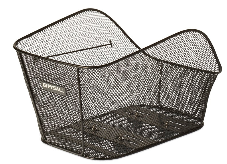 Achtermand Basil Icon L Multisystem - Zwart