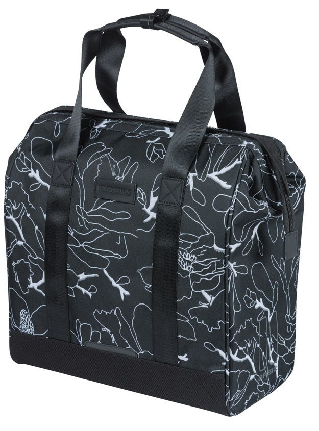 Fietsshopper Basil Grand Flower MIK 23L - Zwart