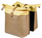 Dubbele fietstas Basil Vive 28-35L - Zand / Geel