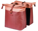 Dubbele fietstas Basil Vive 28-35L - Bordeaux / Roze