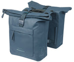 Dubbele fietstas Basil Brooklyn MIK 41L - Blauw