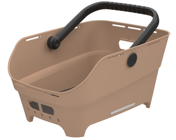 Fietsmand Basil Cento Neo MIK achter - Zand