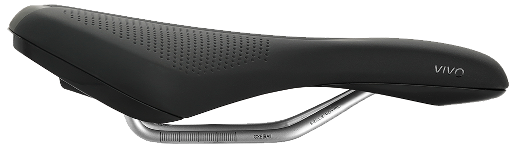 Fietszadel Selle Royal Vivo Athletic - Zwart