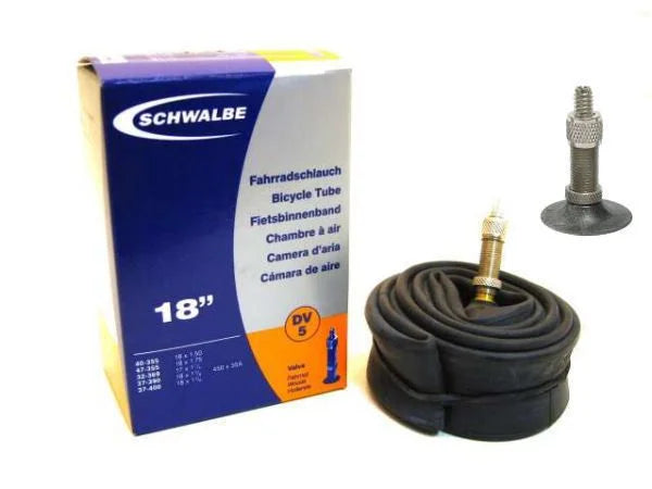 Binnenband Schwalbe DV5 18" - 32mm Ventiel