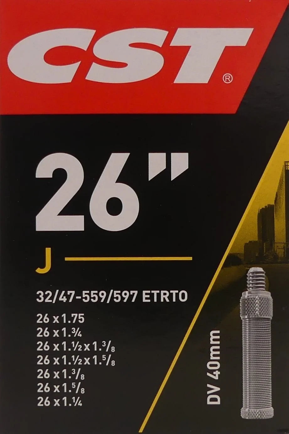 Binnenband CST DV40 26x 1.50-2.50" / 40/62-559