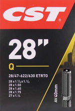 Binnenband CST AV40 28x 1-5/8