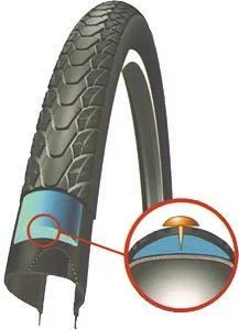 Buitenband Schwalbe Marathon Plus 37-590 (26x13/8) - Zwart met Reflectie