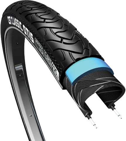Buitenband CST Otis 3 anti-lek 28 x 1.50" / 40-622mm - zwart met reflectie
