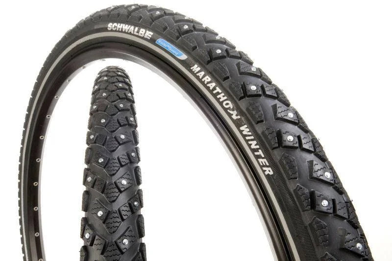 Buitenband Schwalbe Marathon Winter 35-622 - Zwart met Reflectie