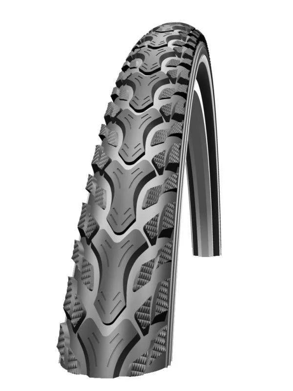 Buitenband Schwalbe Tyrago 42-622 (28x5/8) - Zwart met Reflectie
