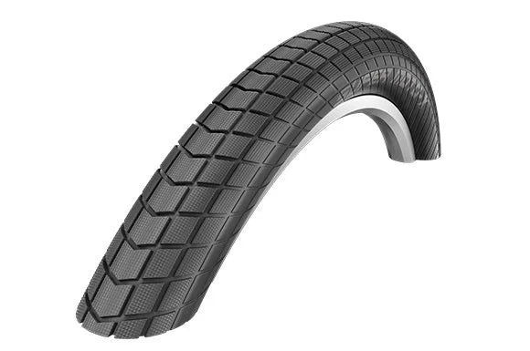Schwalbe Super Moto-X GreenGuard SnakeSkin tire, 20 x 2.40" / 62-406 mm, black with reflection