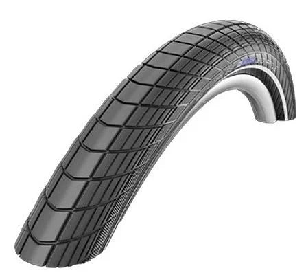 Buitenband Schwalbe Big Apple RaceGuard 26 x 2.00" / 50-559 mm - zwart met reflectie