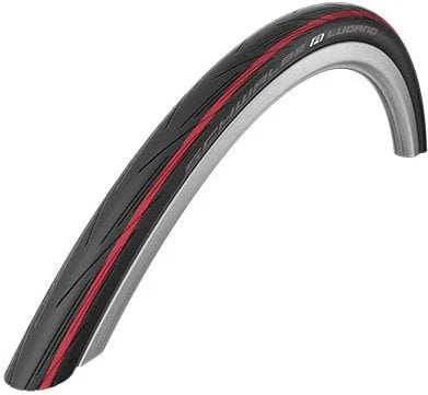 Buitenband Schwalbe Lugano 25-622 - Zwart-Rood