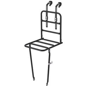 Voordrager Basil Front Carrier L - Mat Zwart