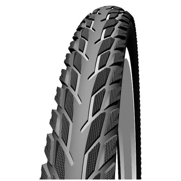 Buitenband Schwalbe Silento 37-622 (28x3/8) - Zwart met Reflectie