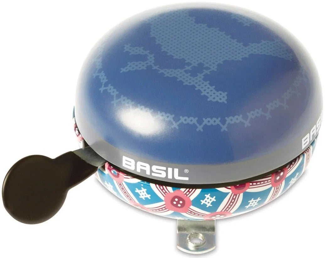 Basil Bohème Big Bell bicycle bell 80 millimeters - indigo