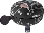 Basil Wanderlust Big Bell fietsbel 80 milimeter - Charcoal