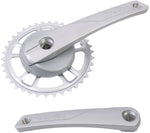 Crankstel Gazelle Strixvaria 38 tands - zilver