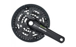 Shimano Alivio T4010 Crankset - 9 Speed Octalink 175/44x32x22T - Black