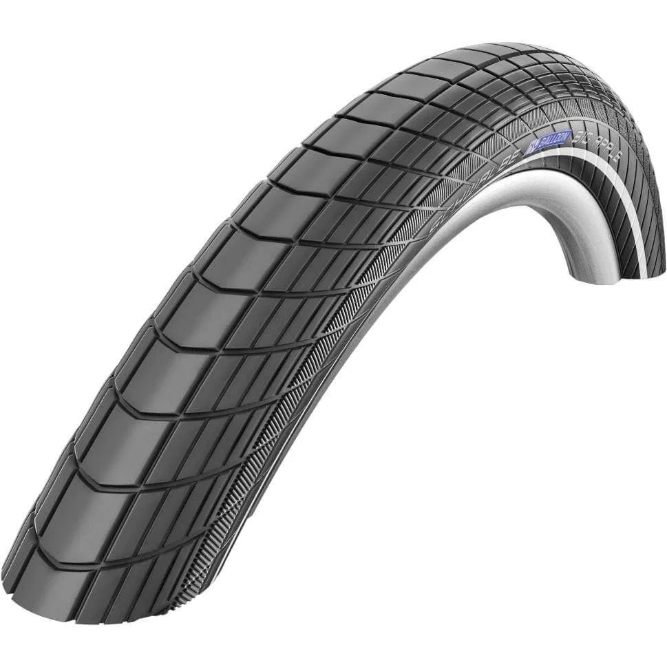 Buitenband Schwalbe Big Apple 55-406 (20x2,15) - Zwart met Reflectie