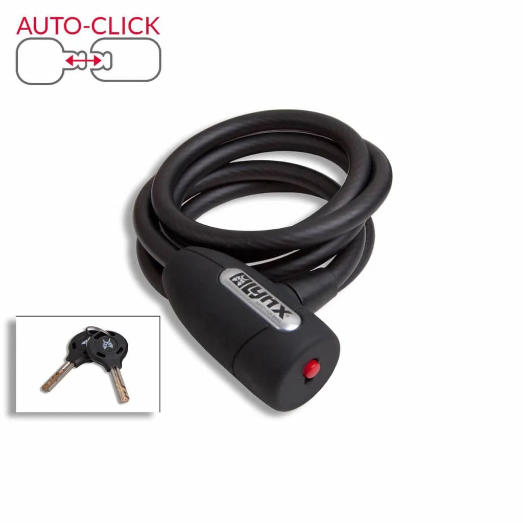 Spiral cable lock