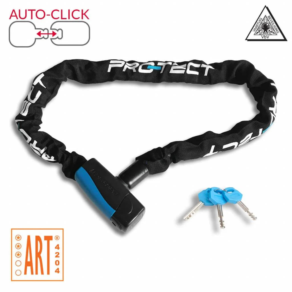 Pro-Tect Chain Lock Opal ART-3 - 120cm - Blue/Black