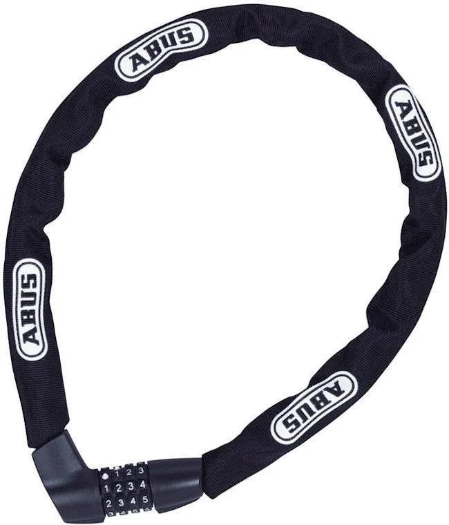 Chain + Combination Lock Tresor Black Abus