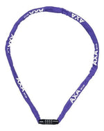 AXA Rigid Chain Lock RCC code 120/3.5 - purple (retail packaging)
