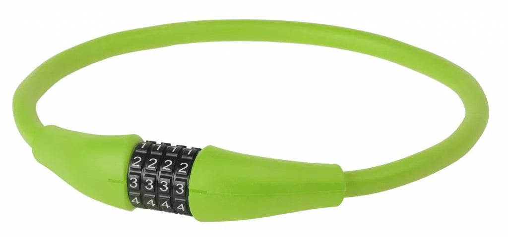 Cable Lock + Cyfer M-Wave Silicon Green
