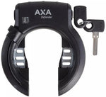 Axa Defender ring lock - glossy black + Bosch 2-rack cylinder (workshop packaging)