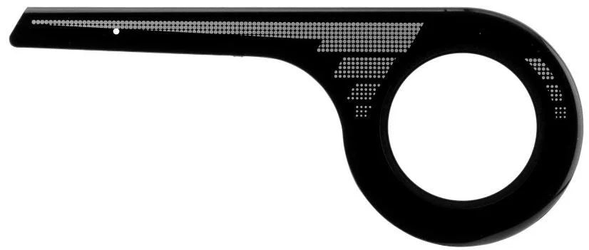 Ketingscherm Axa GSR Junior 24/26/28" 38-40T - Zwart