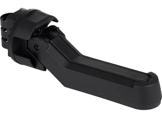Voetrusten (opklapbaar) Bobike One Junior - zwart