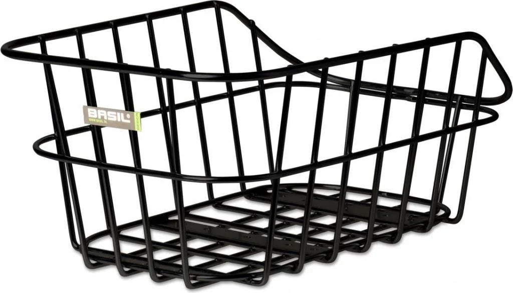 Basket Basil Cento Aluminum Black