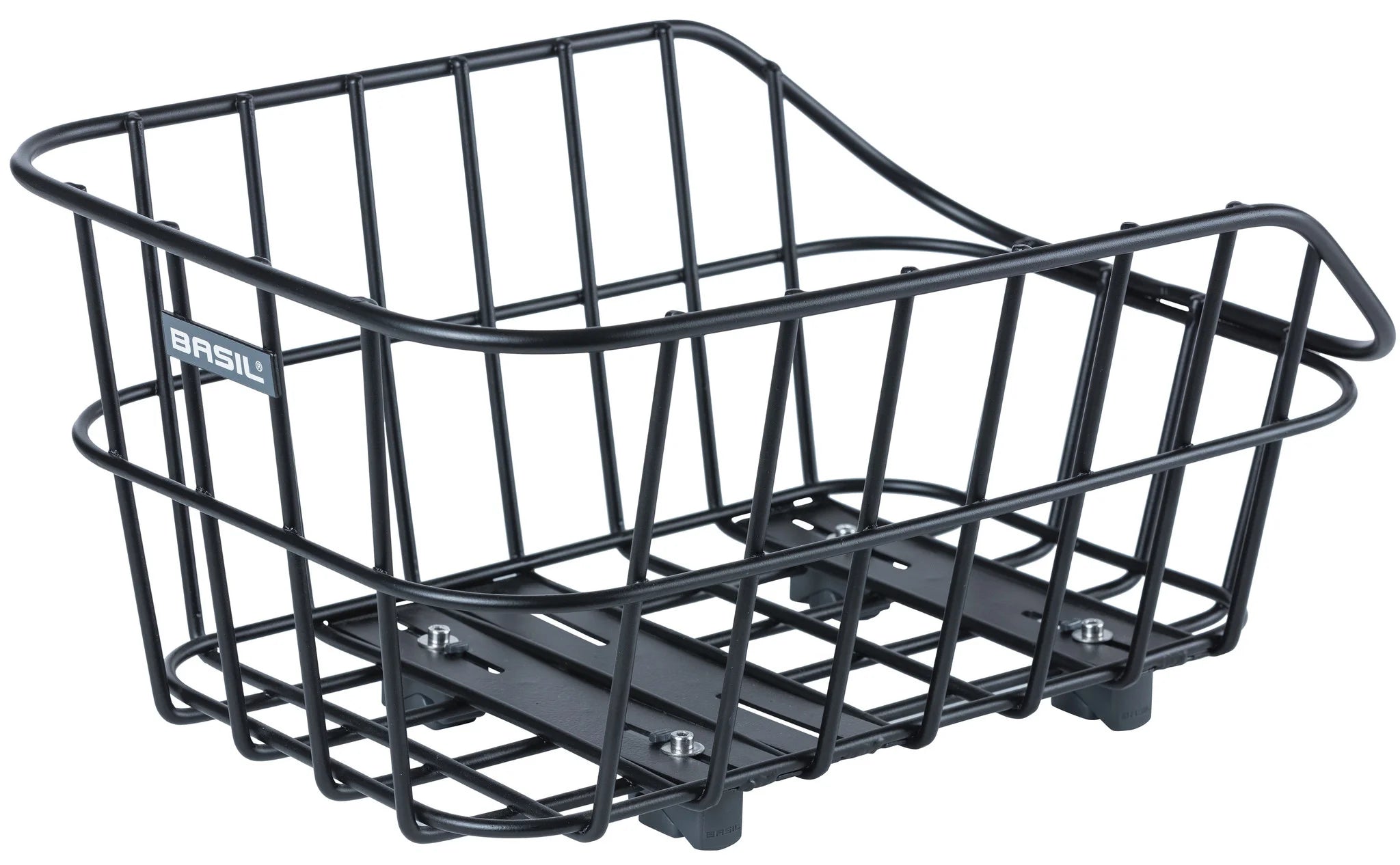 Basil Cento Alu WSL rear basket - 22 liters - matt black