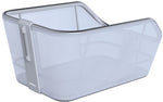 Fietsmand Basil Cento Tech Fiber WSL - achterop - ice blauw zilver