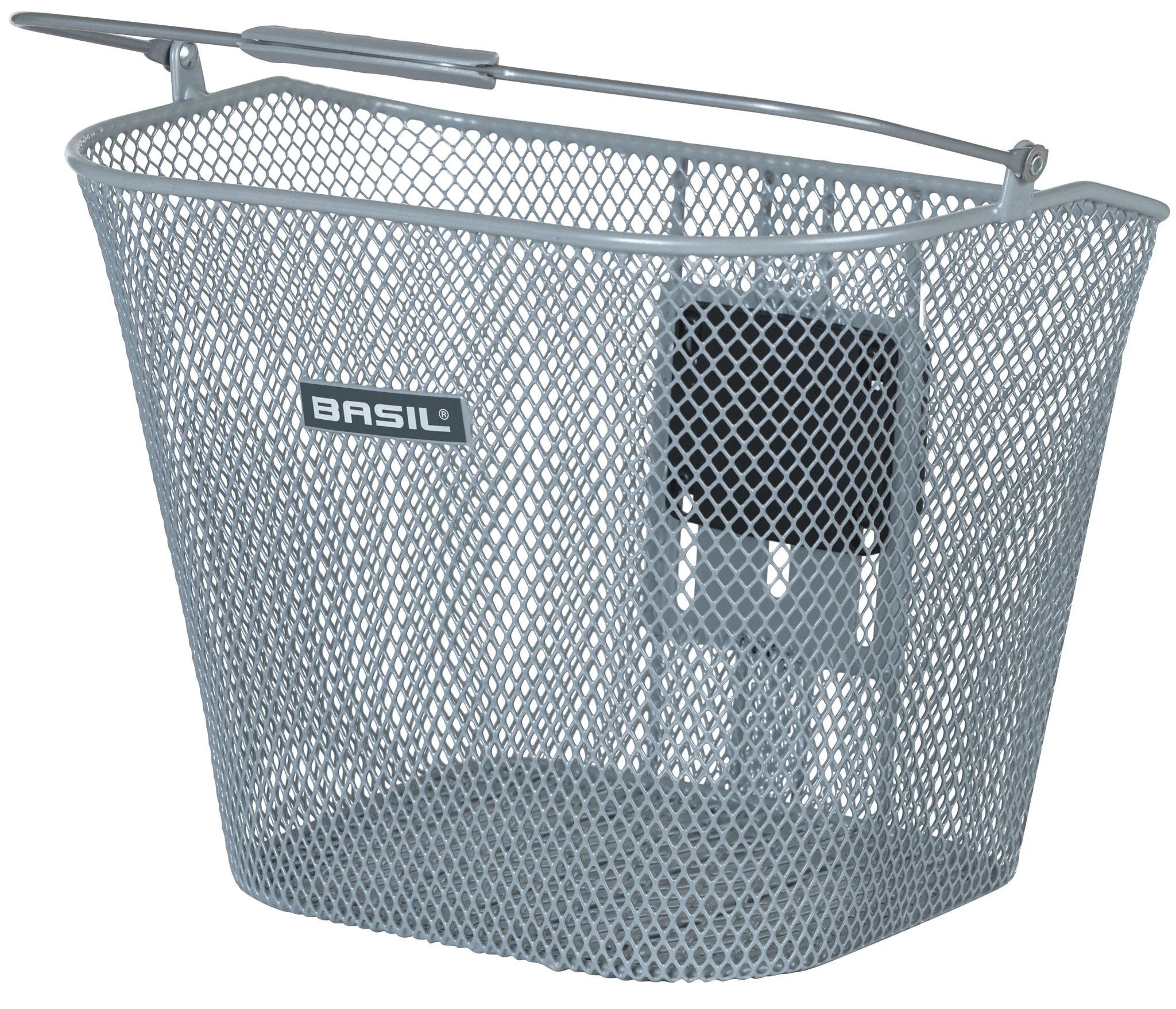 Basil Bremen KF bicycle basket - silver (without holder)