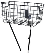 Fietsmand Basil Robin - zwart