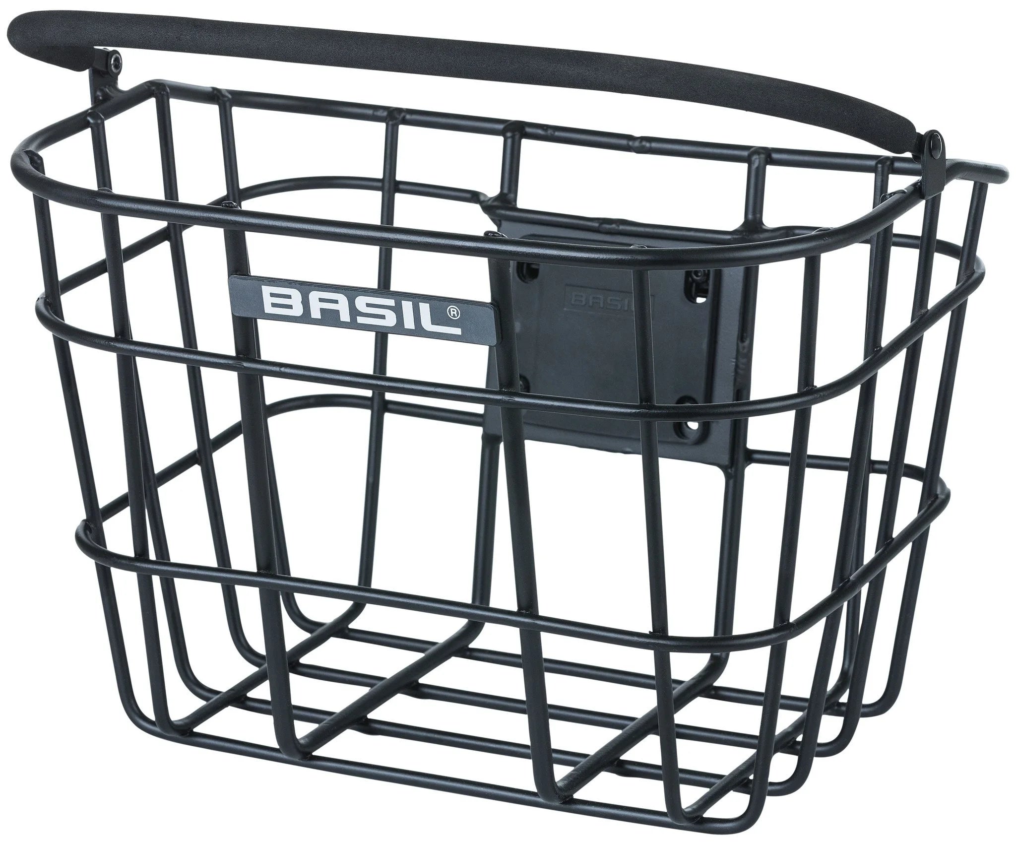 Basil Bremen Alu KF bicycle basket - black