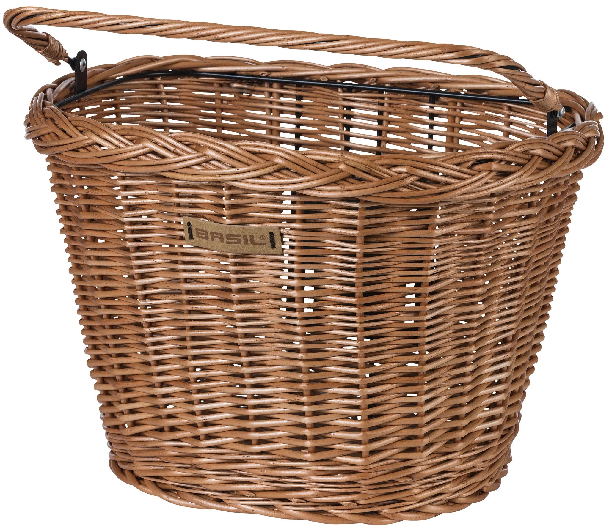Bicycle basket Basil Bremen Wicker KF - natural