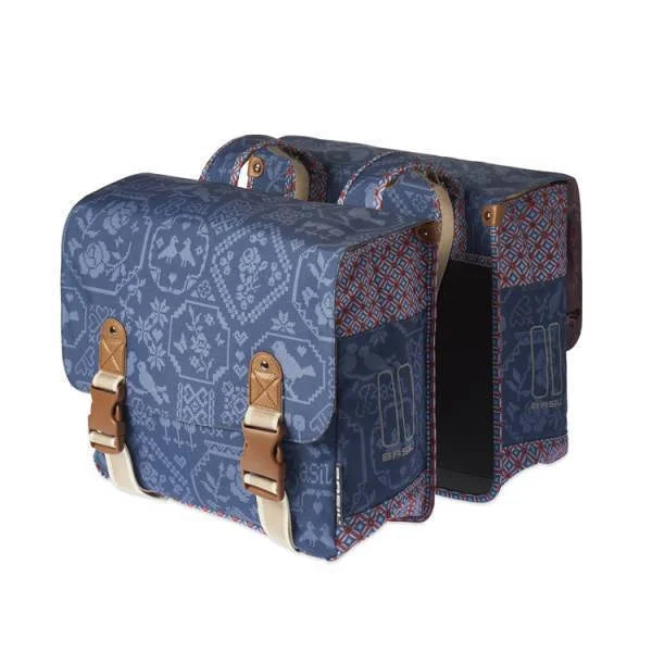Tas Basil Boheme Dubbel Indigo