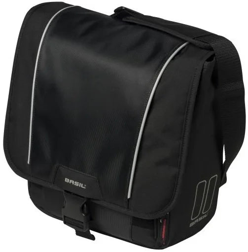 Fietsschoudertas Basil Sport Design 18 liter - zwart
