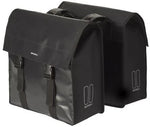 Dubbele fietstas Basil Urban Load 48-53 Liter - Zwart Reflective