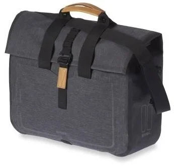 Enkele Fietstas Urban Dry Business Bag 20 Liter - Donkergrijs