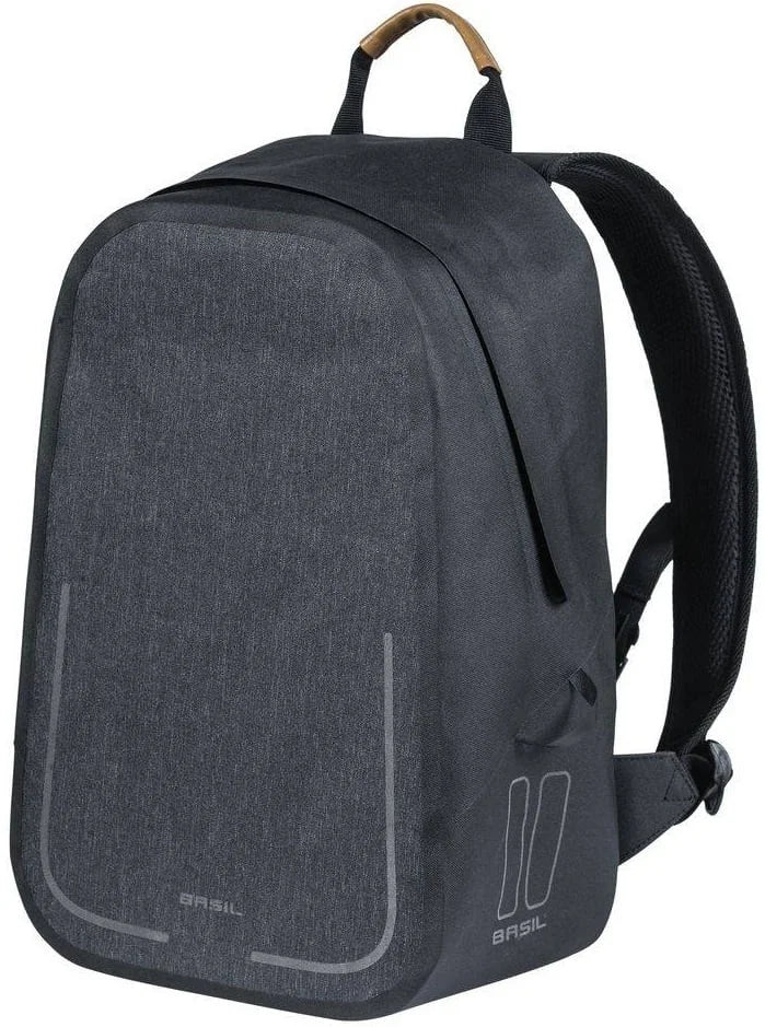 Fietsrugzak Basil Urban Dry Backpack 18 liter - Grijs
