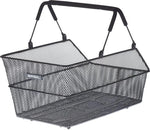 Basil Cento Multi System bicycle basket - black
